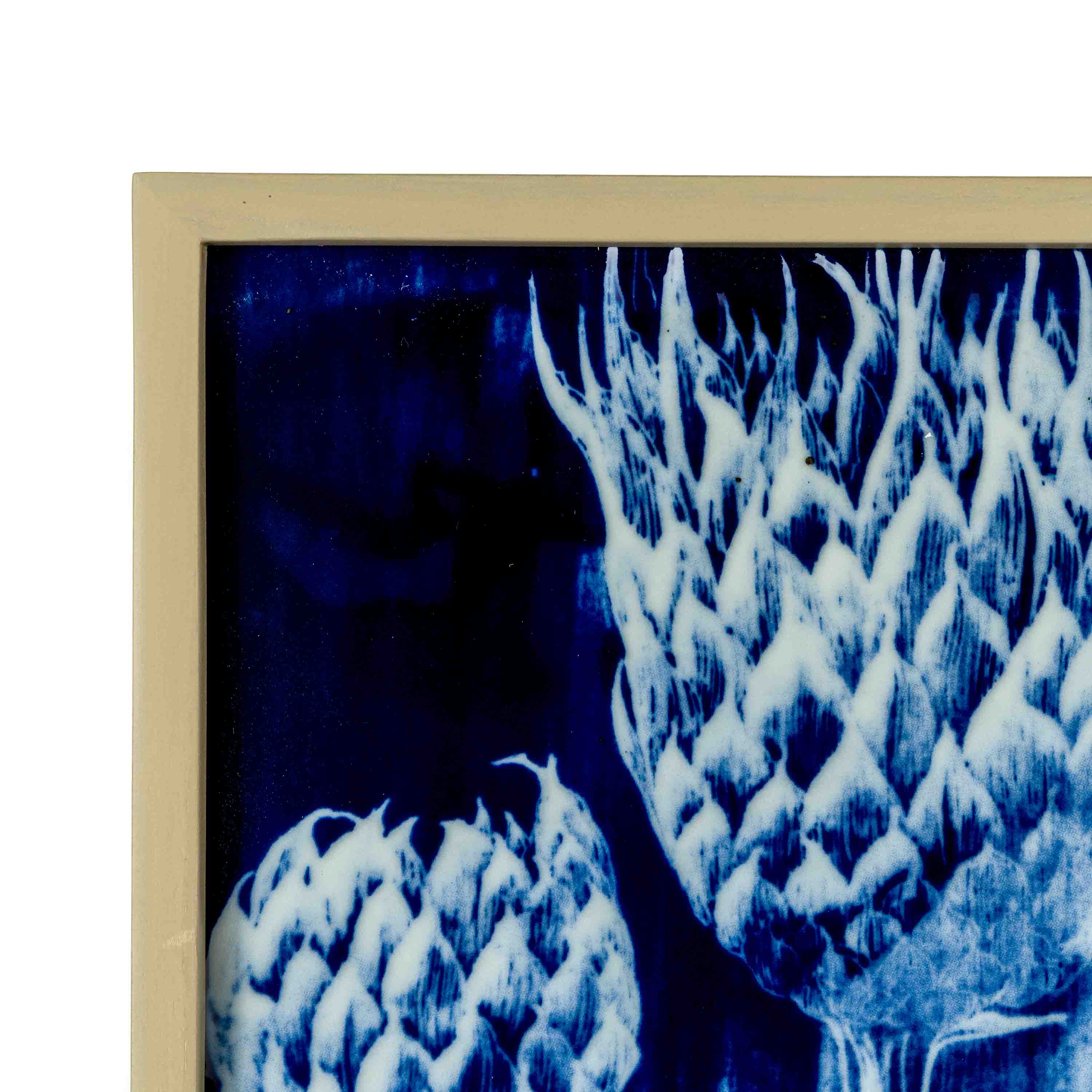 Porcelain Pines Wall Decor