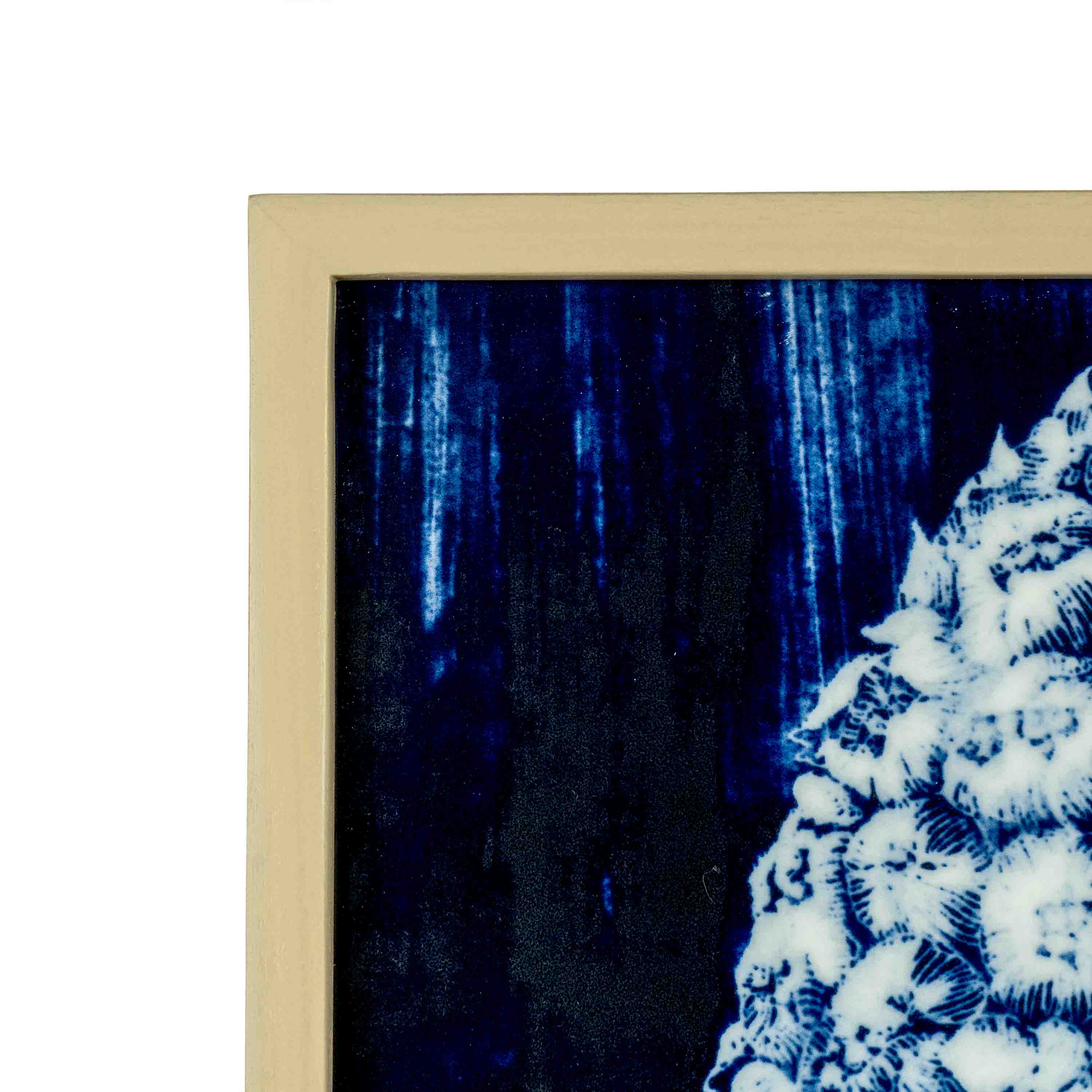 Porcelain Multi Pines Wall Decor