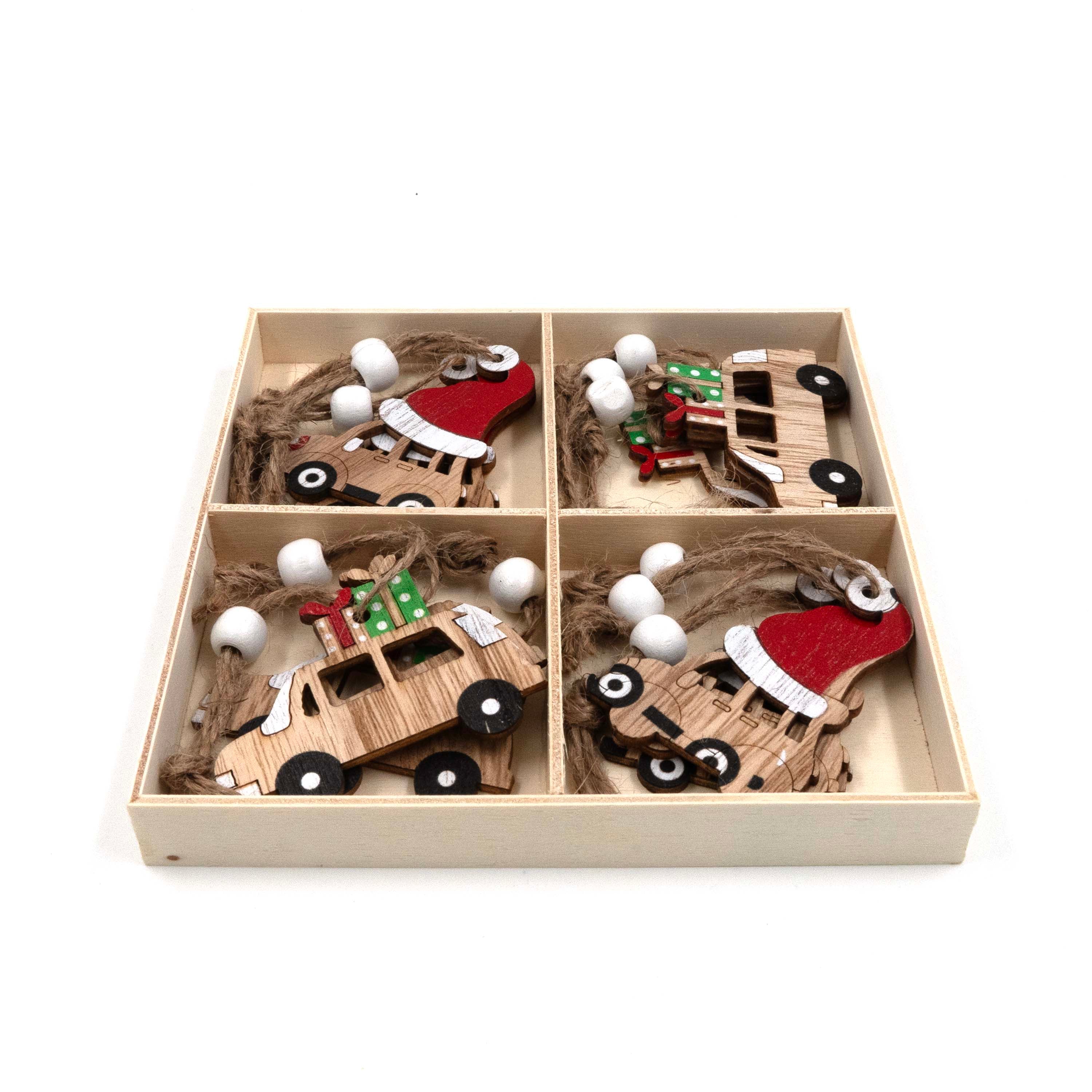 Christmas Bells Ornaments (Set of 4)