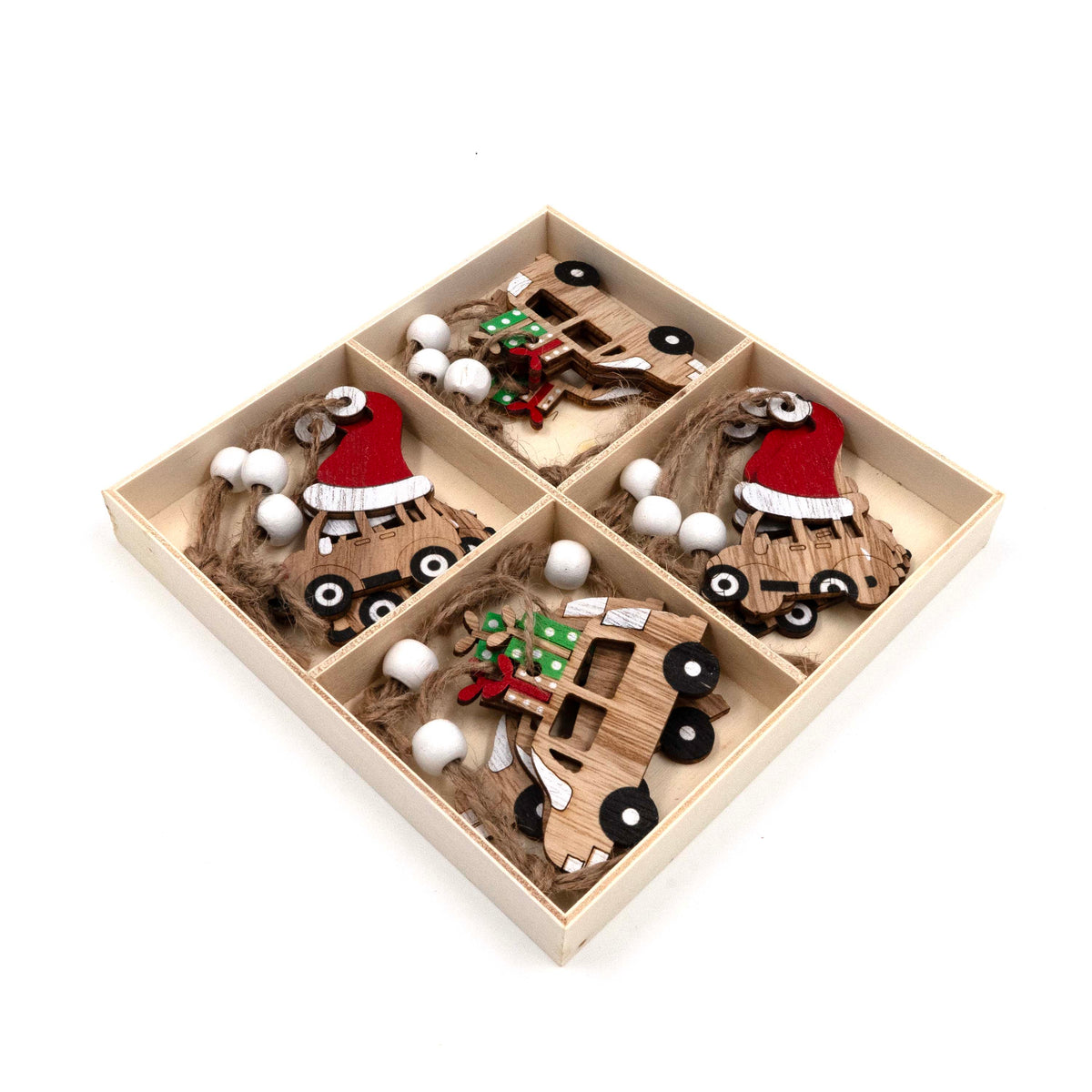 Christmas Bells Ornaments (Set of 4)