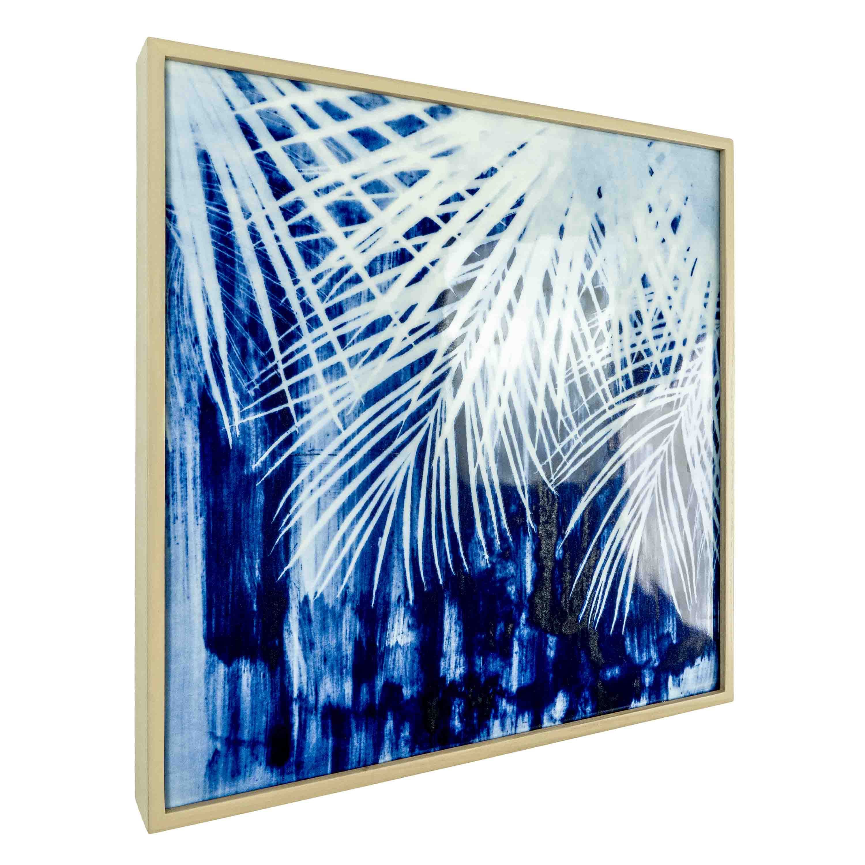Porcelain Tropical Leaf Wall Decor
