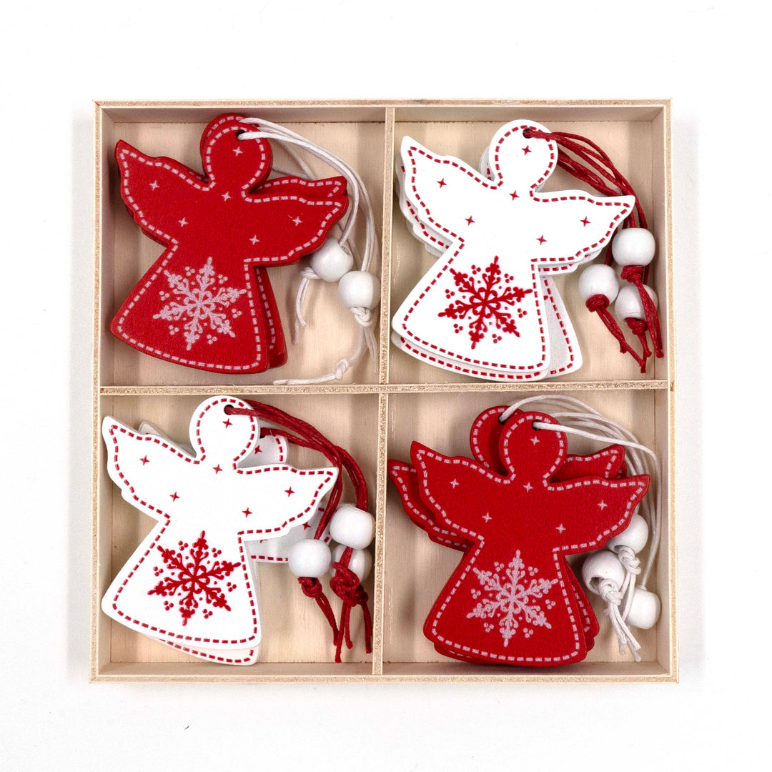 Christmas Angel Ornaments (Set of 4)