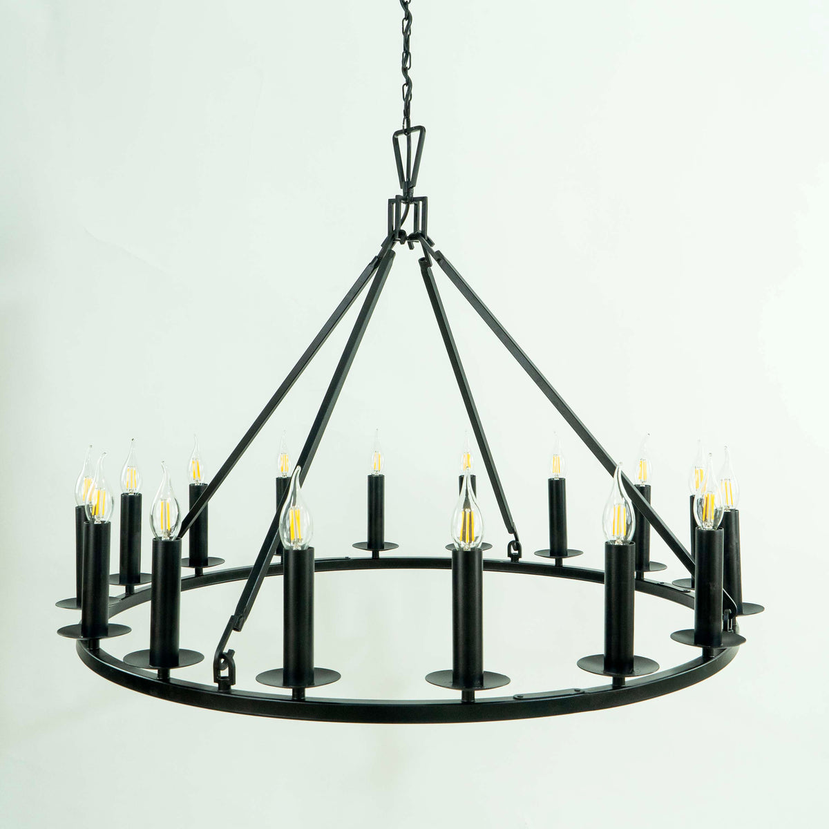 16 Light Round Chandelier