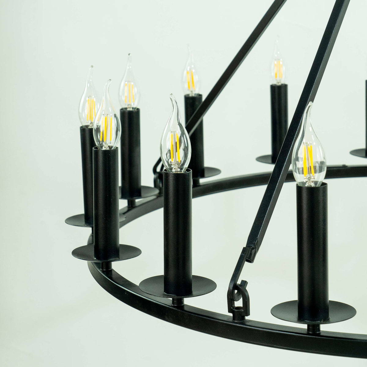 16 Light Round Chandelier
