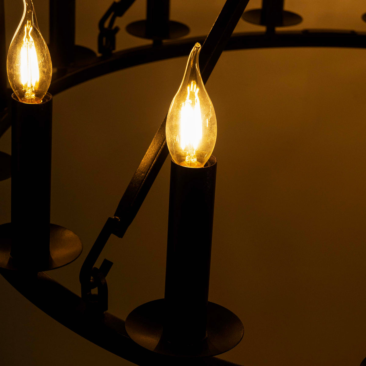 16 Light Round Chandelier