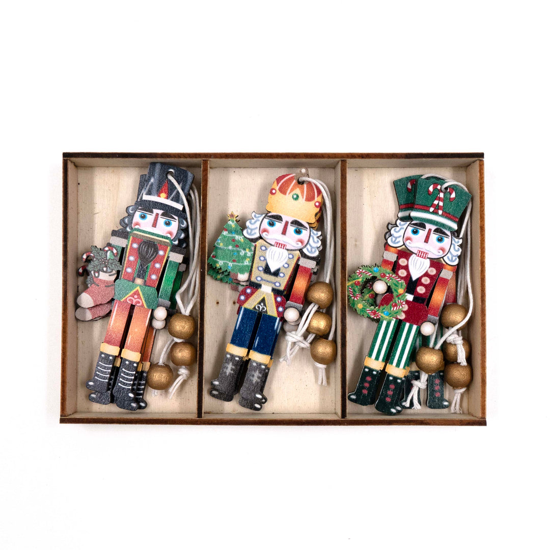 Christmas Soldier Ornaments (Set of 3)