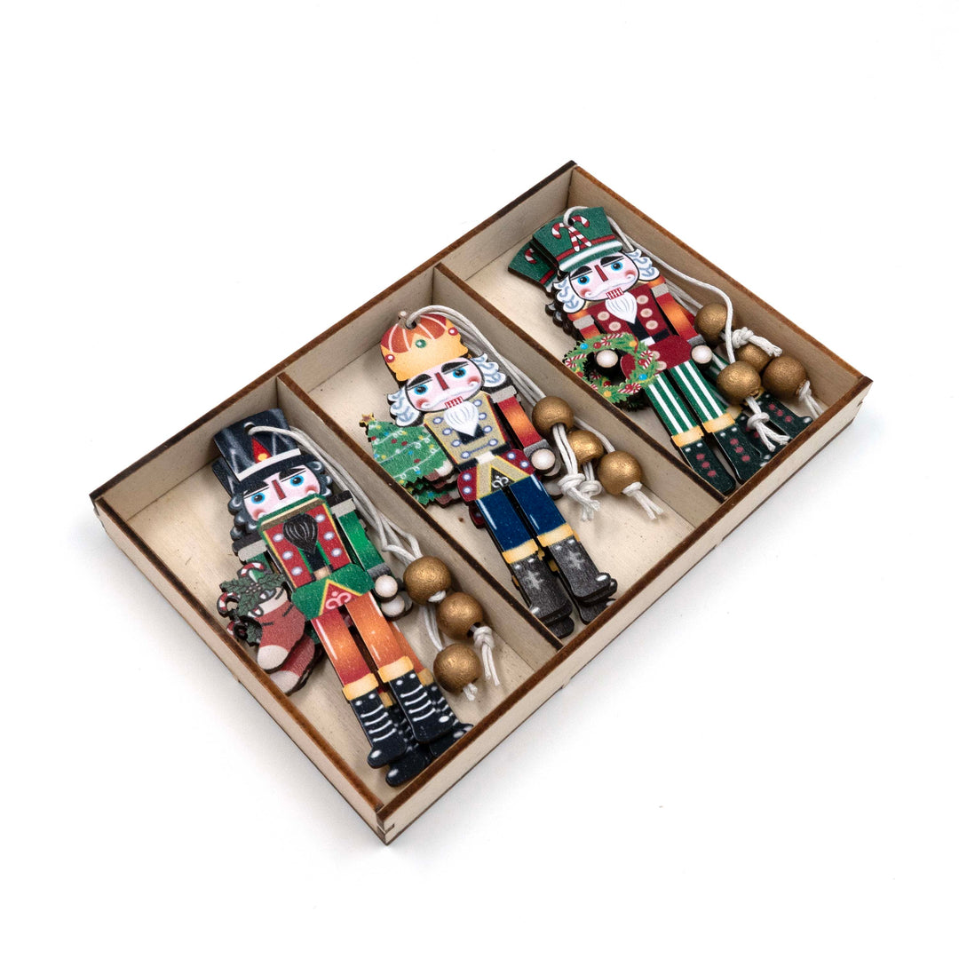 Christmas Soldier Ornaments (Set of 3)