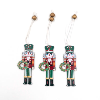 Christmas Soldier Ornaments (Set of 3)