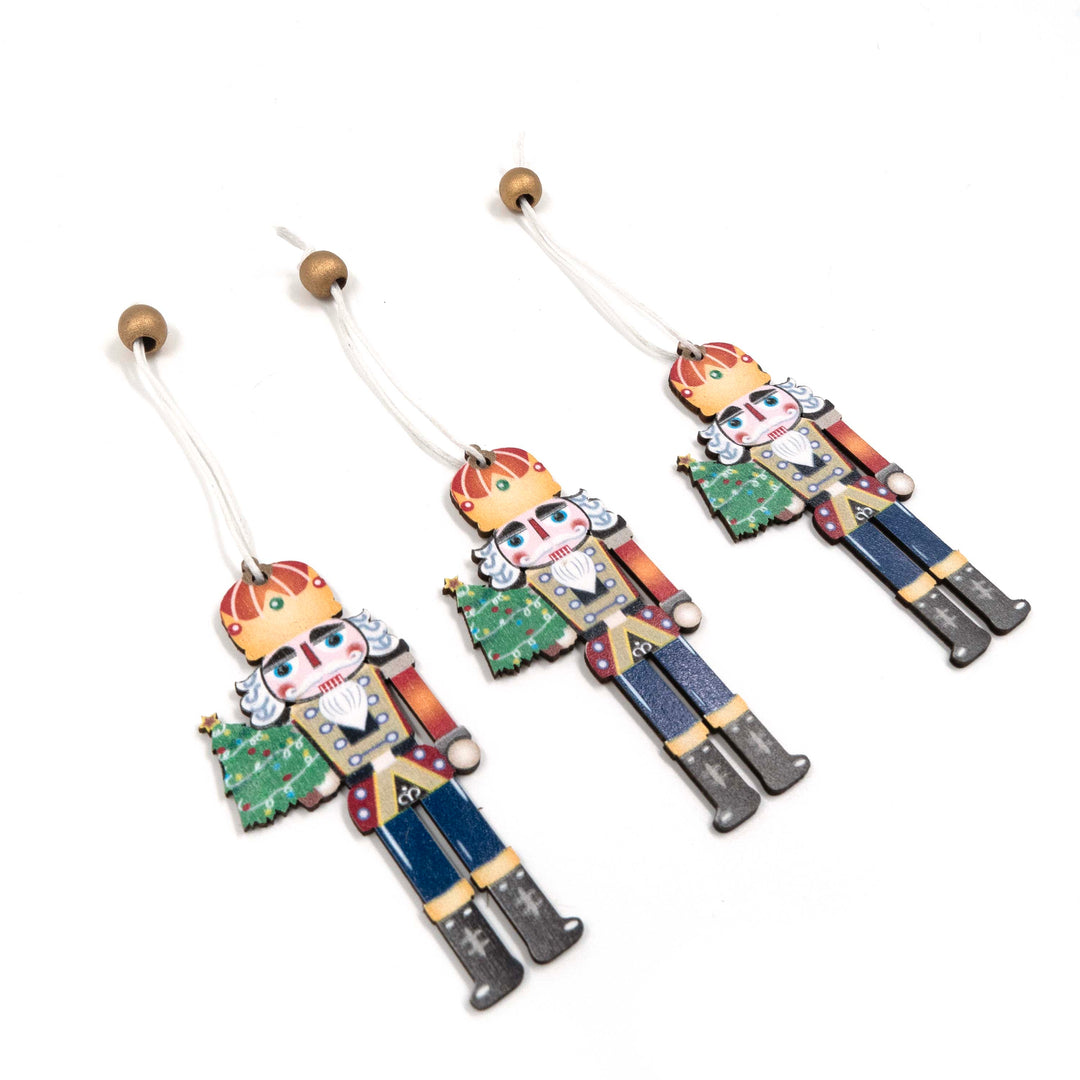 Christmas Soldier Ornaments (Set of 3)