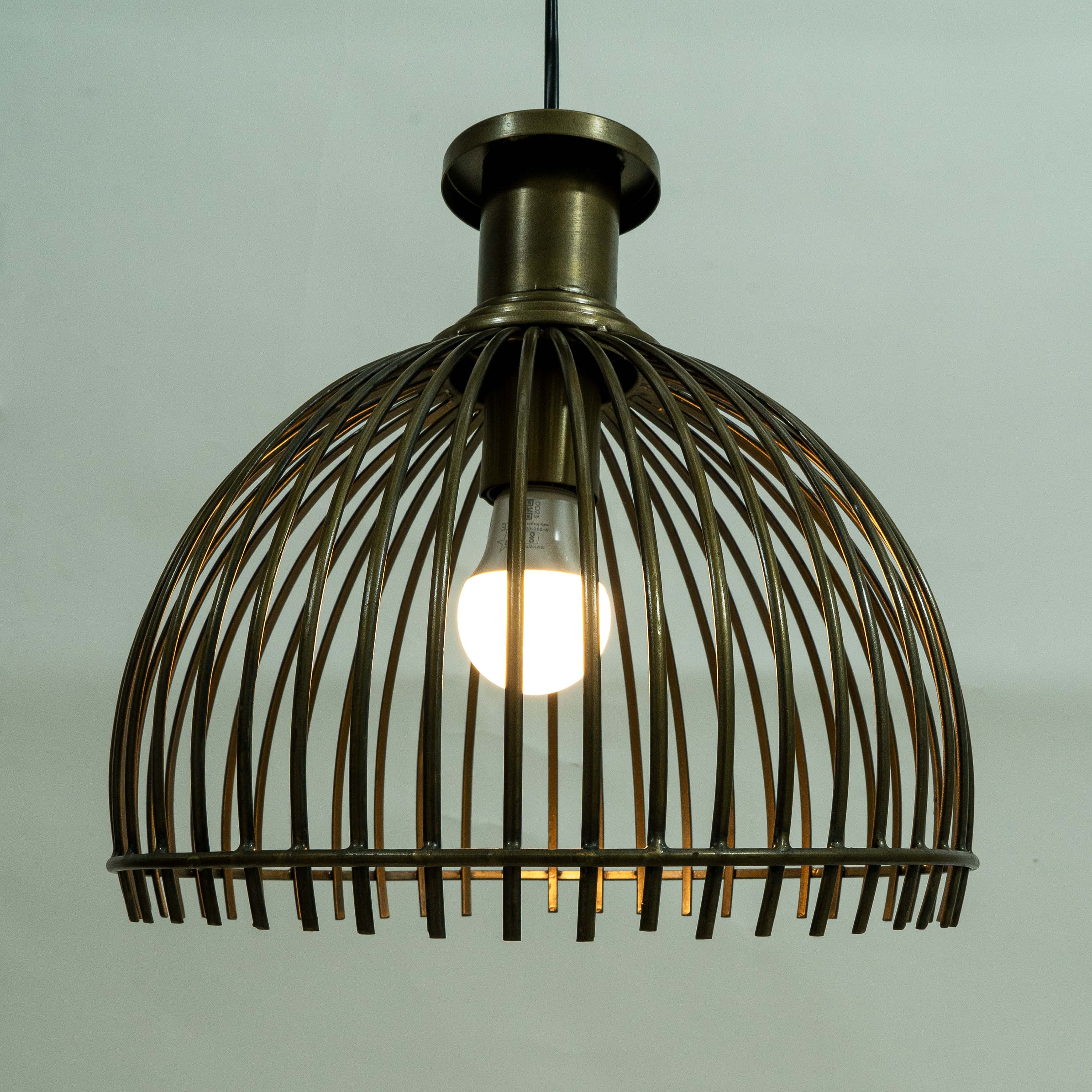 Round Metal Bulan Light