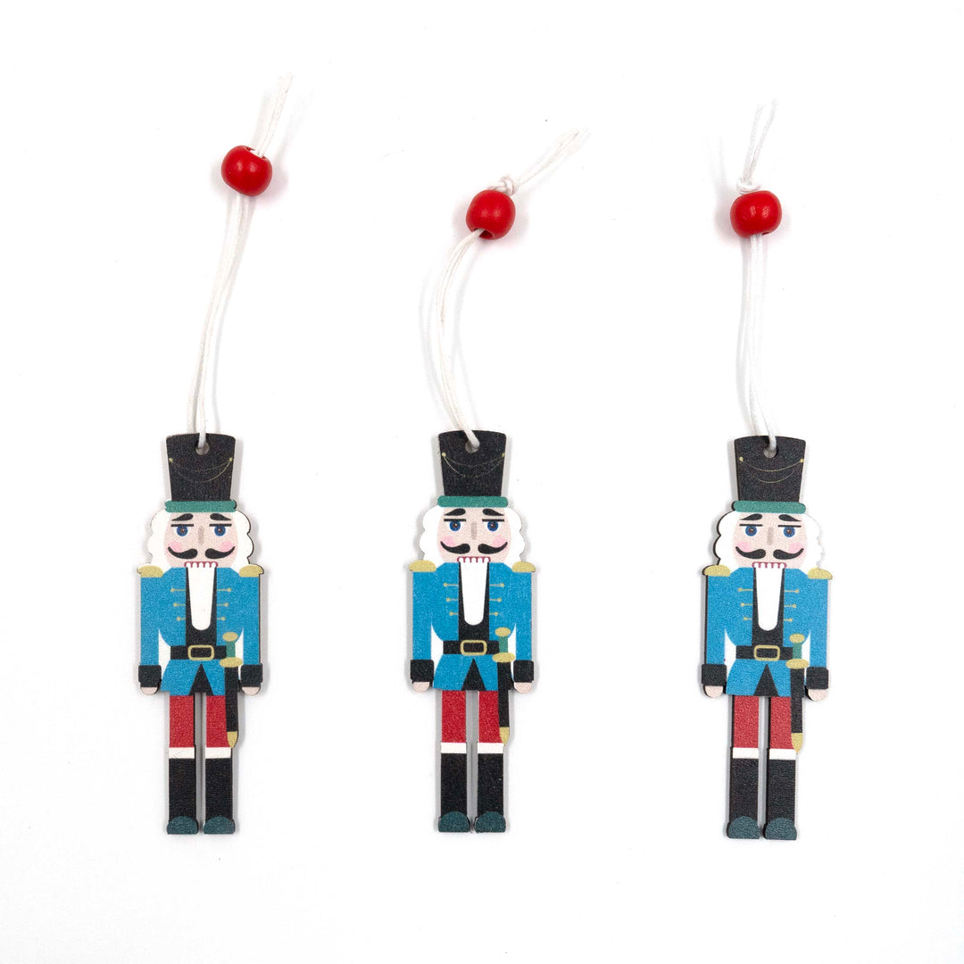 Christmas Colorful Soldier Ornaments (Set of 3)