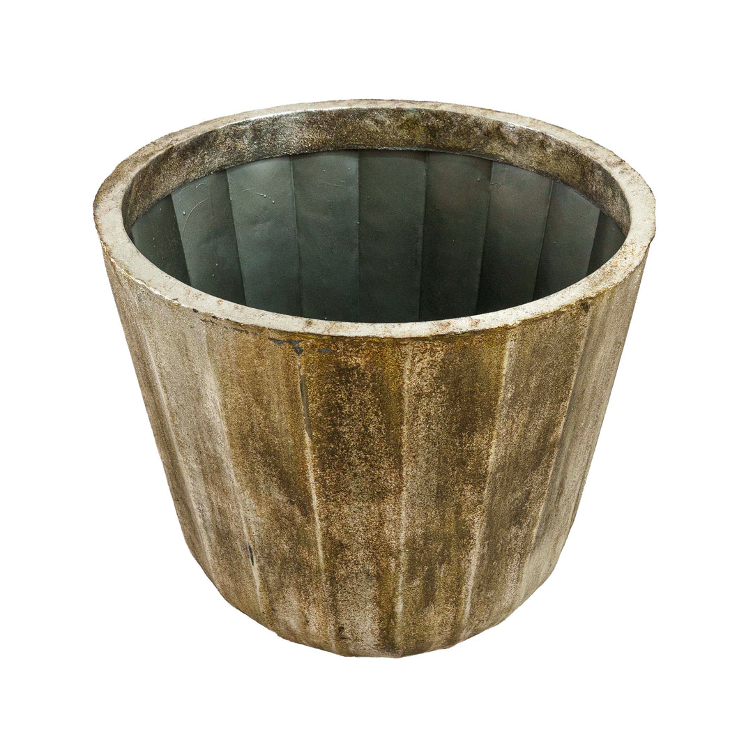 Veridian Flute Planter
