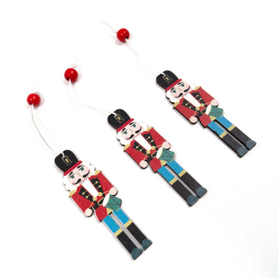 Christmas Colorful Soldier Ornaments (Set of 3)