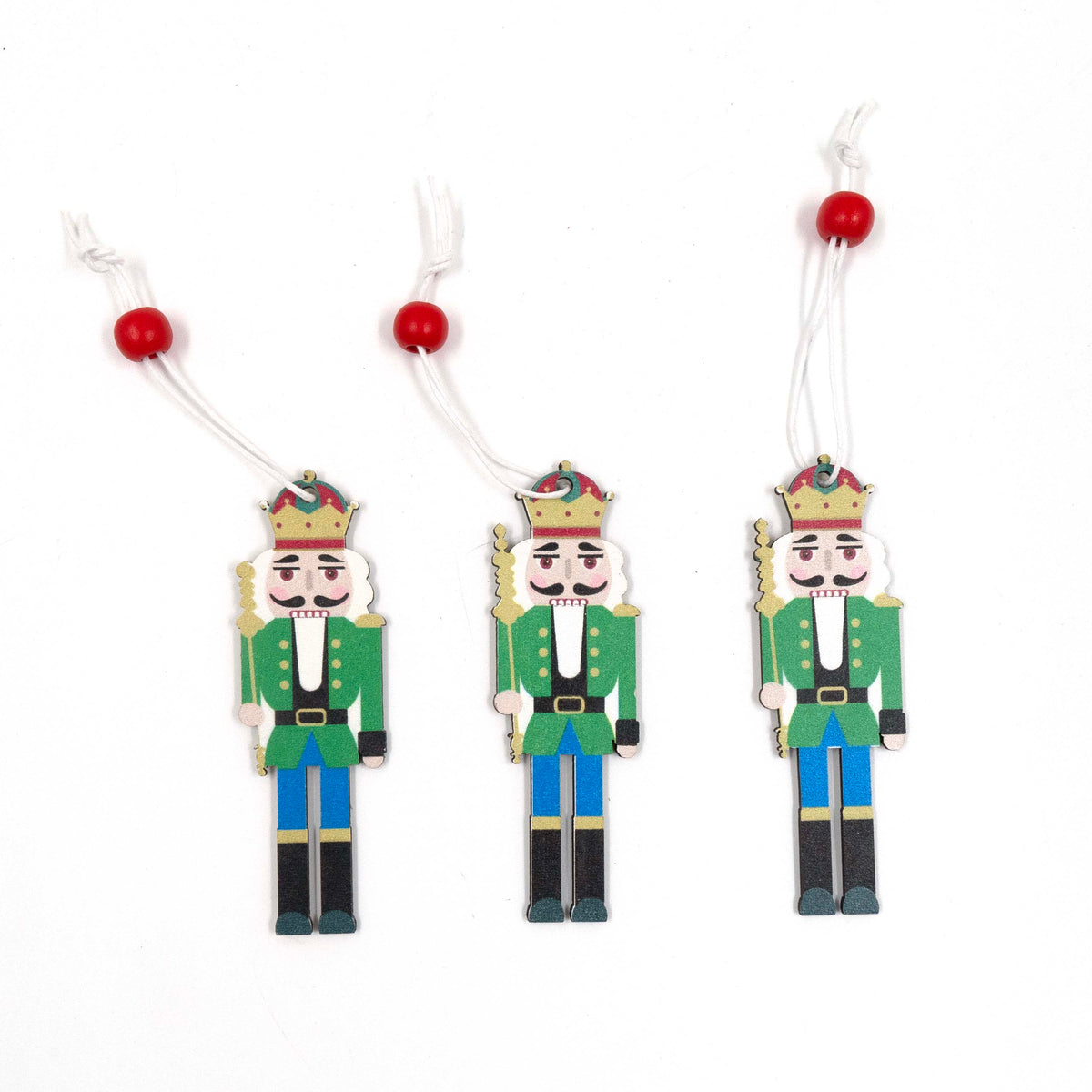 Christmas Colorful Soldier Ornaments (Set of 3)