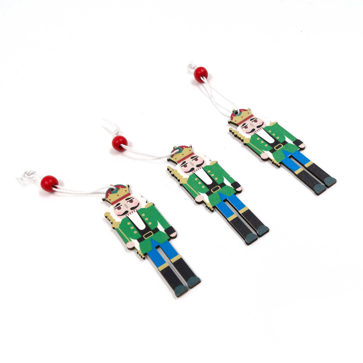 Christmas Colorful Soldier Ornaments (Set of 3)