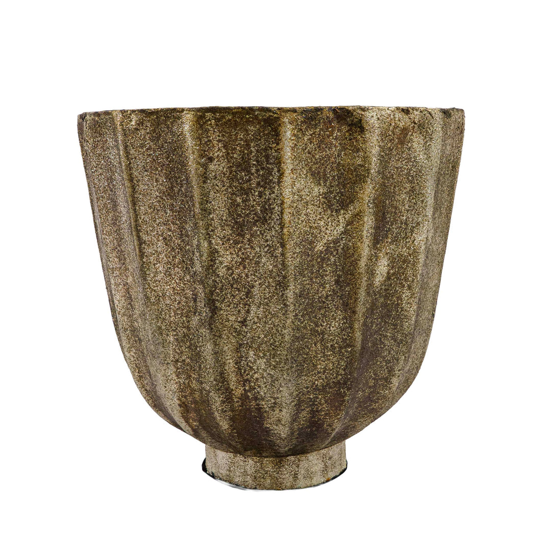 Veridian Flute Planter