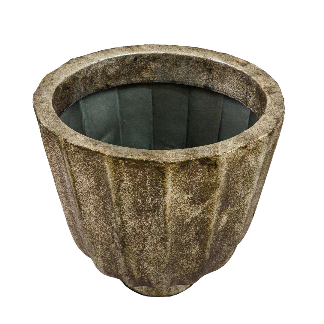 Veridian Flute Planter
