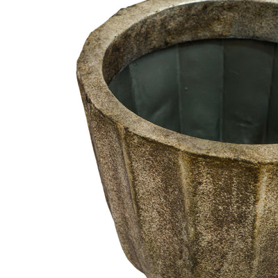 Veridian Flute Planter