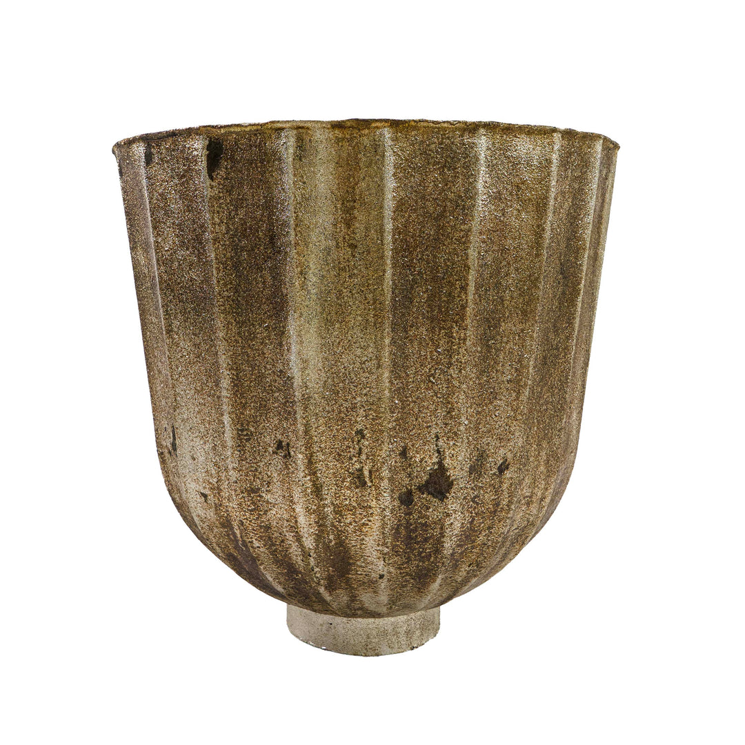 Veridian Flute Planter