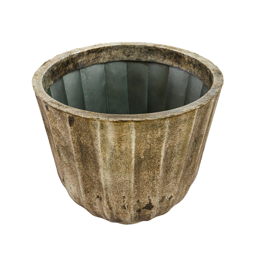 Veridian Flute Planter