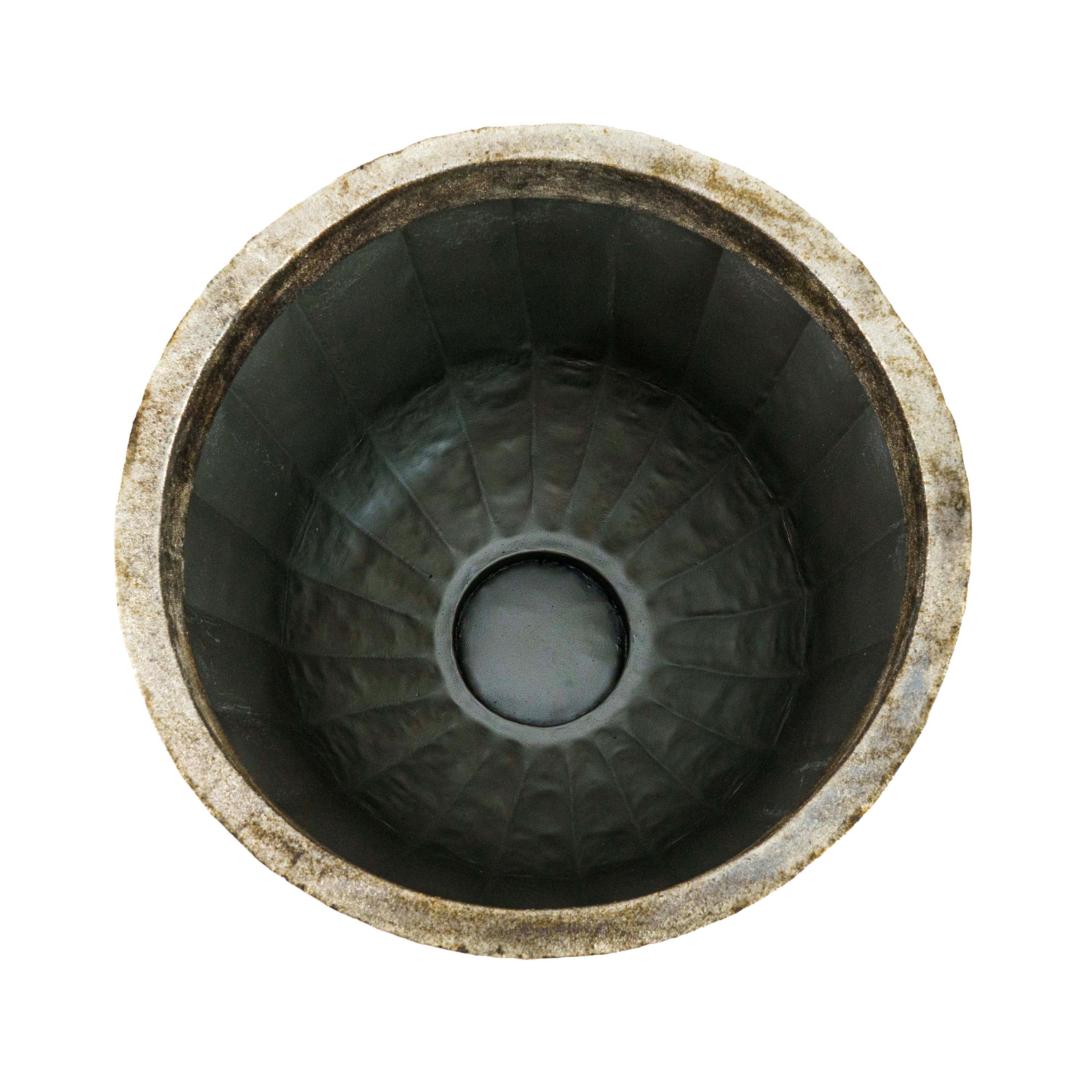 Veridian Flute Planter