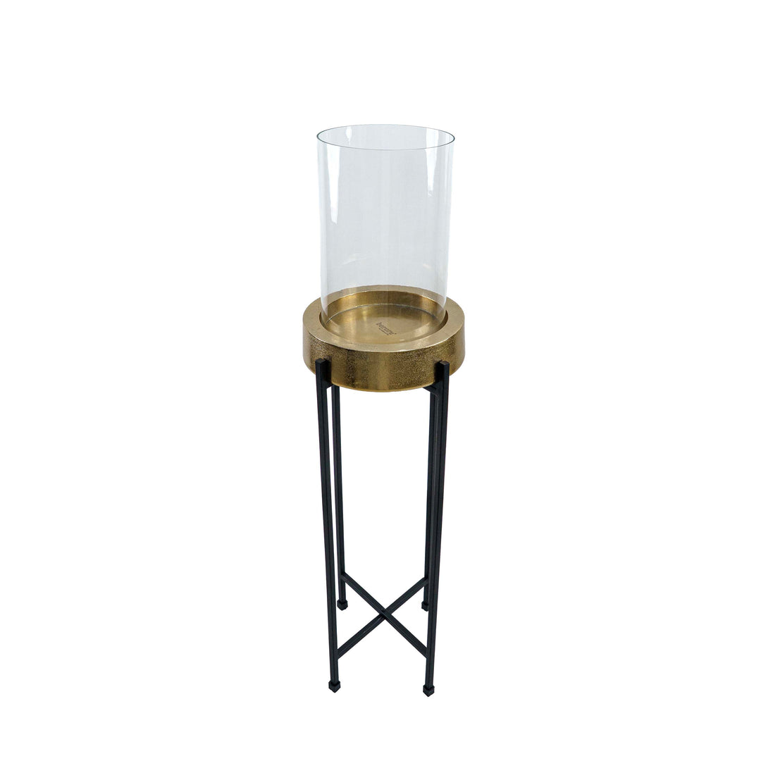 Elevé Aluminium Planter with Glass & Stand