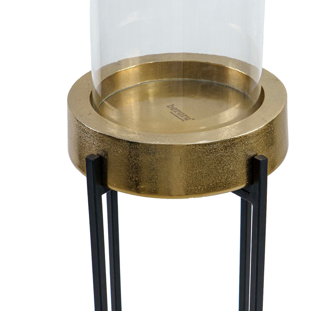 Elevé Aluminium Planter with Glass & Stand