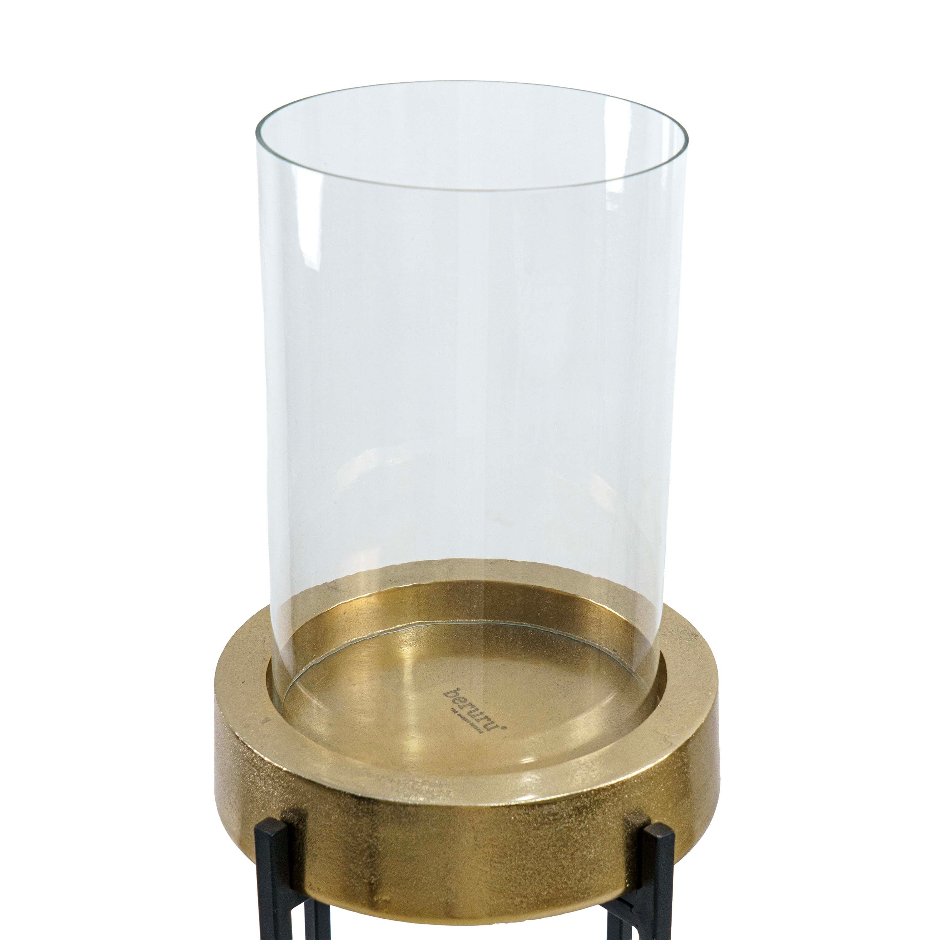 Eleve Aluminium Planter with Glass & Stand