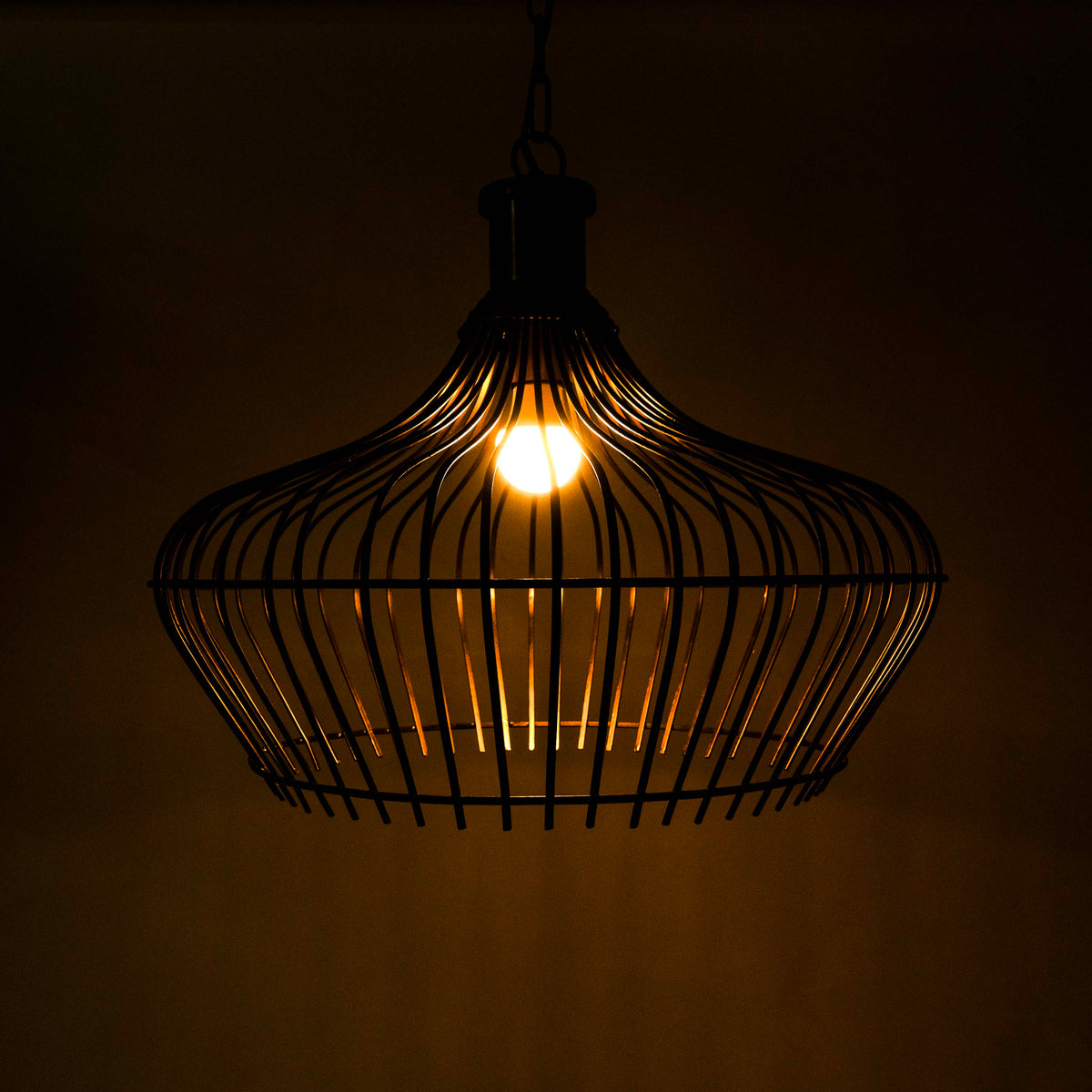 Metal Bulan Pendant Lamp