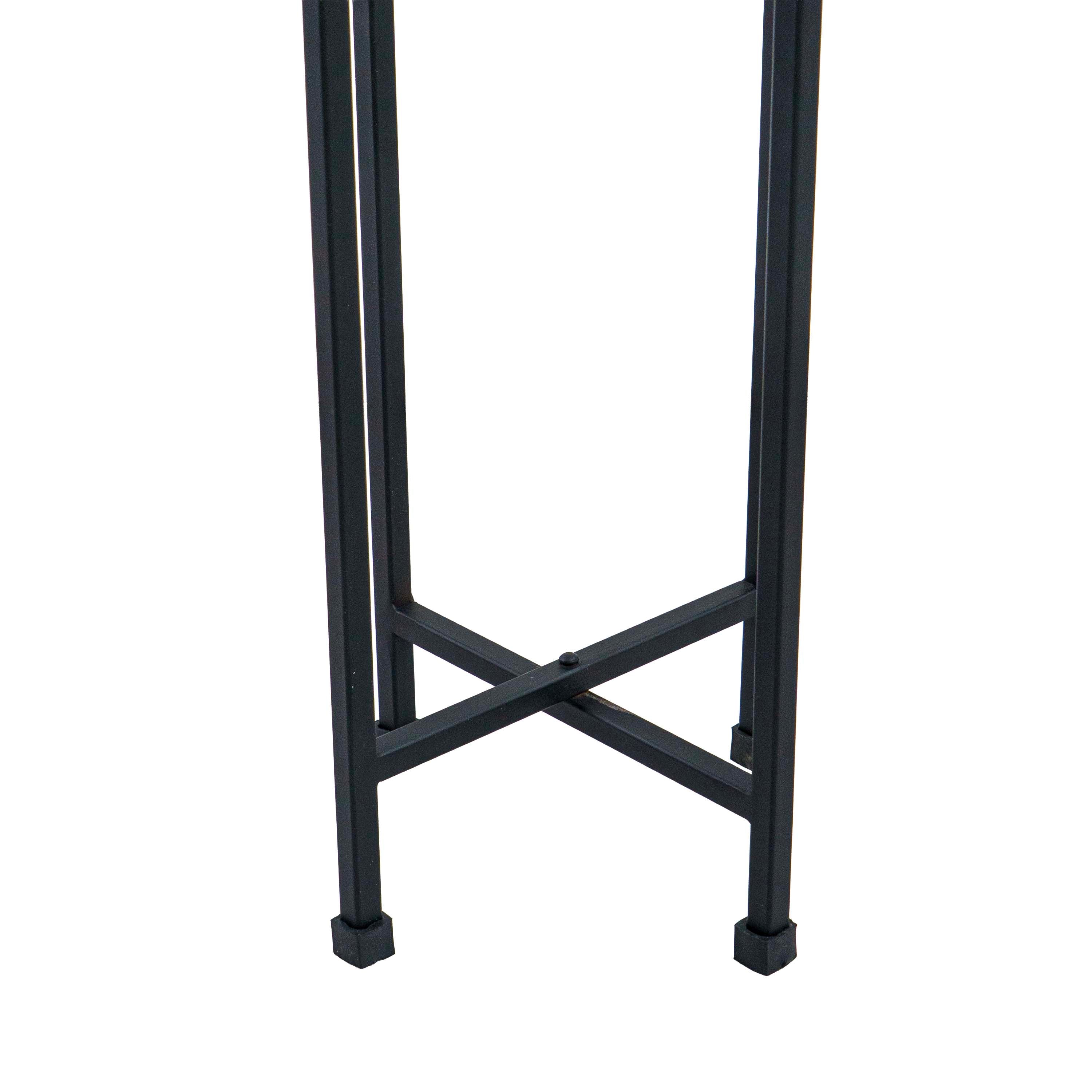 Eleve Aluminium Planter with Glass & Stand