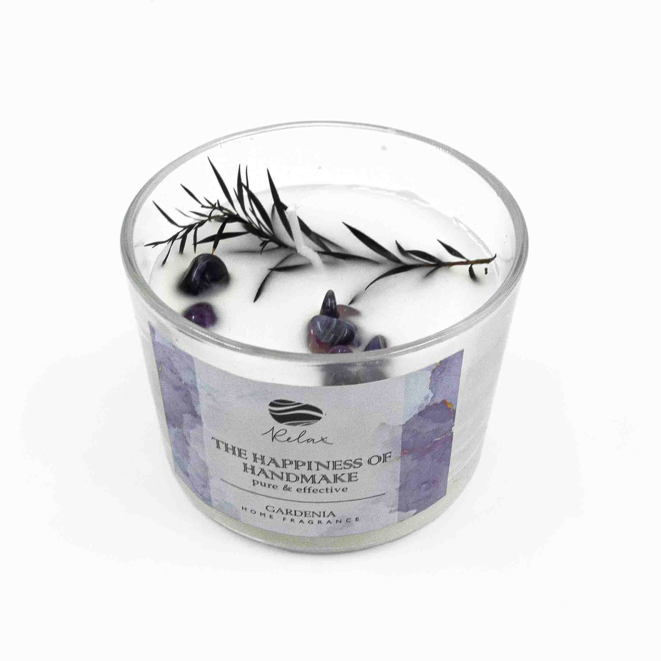 Aarom Jar Candle Herbal Gardenia Fragrance