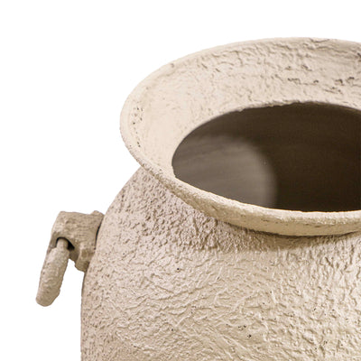 Vintage Charm Aluminium Planter with Holder