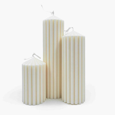 Iris Pillar Candle