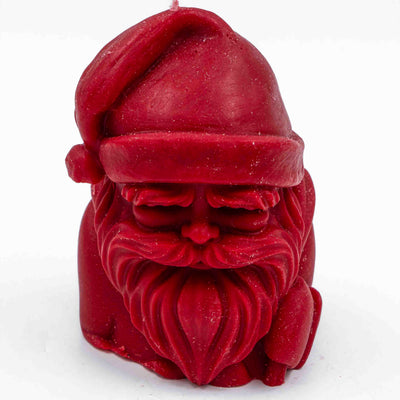 Iris Santa Candle Red