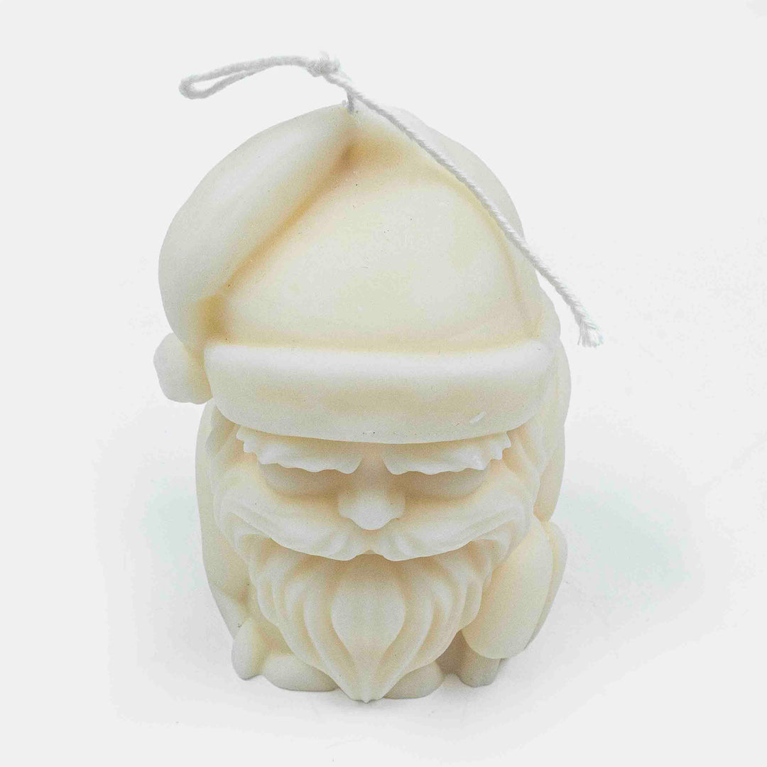 Iris Santa Candle White