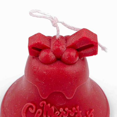 Iris Red Christmas Candle