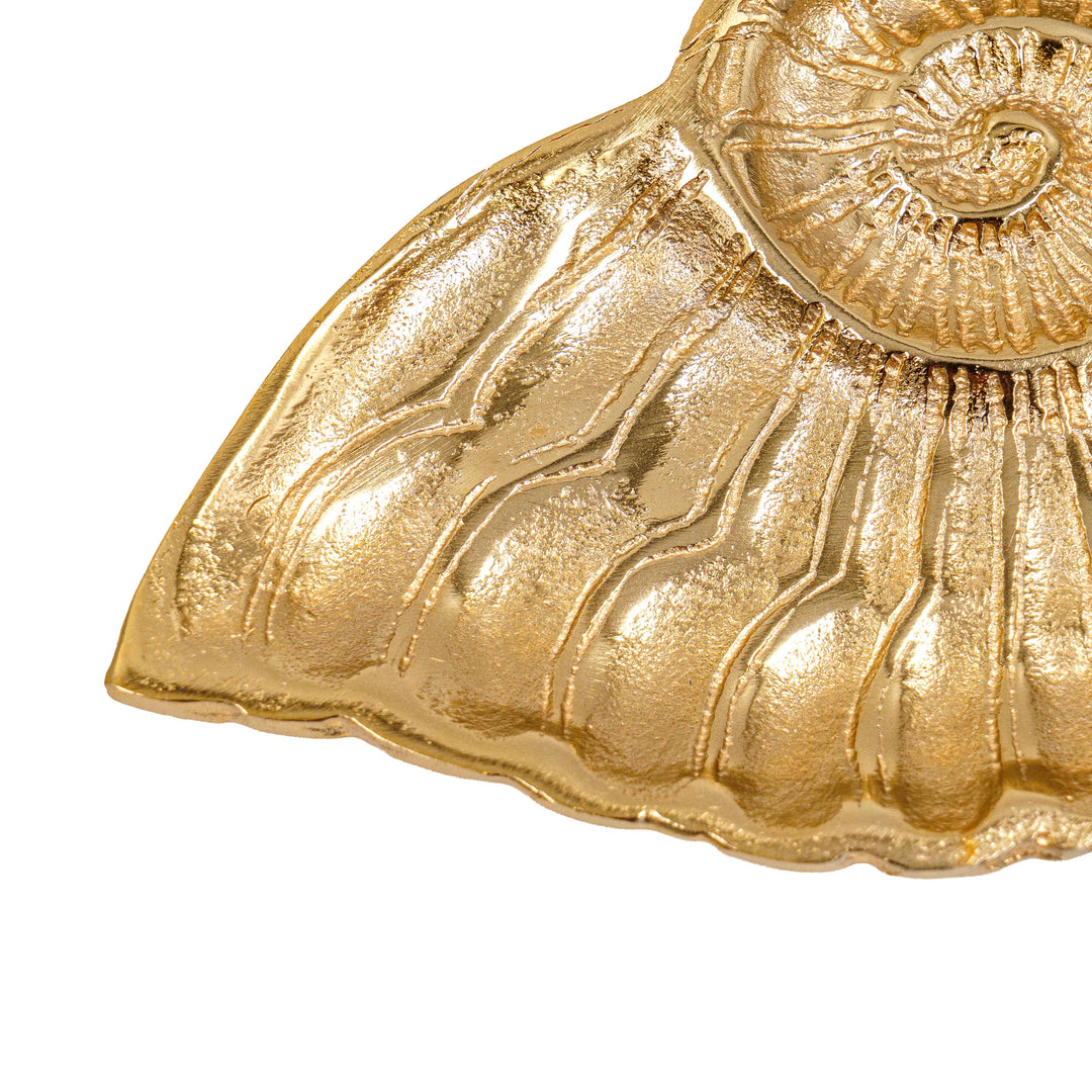 Golden Nautilus Decor