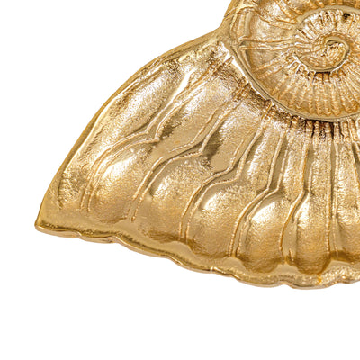 Golden Nautilus Decor