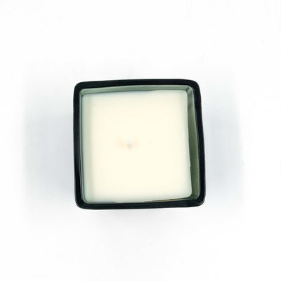 Aarom Block Jar Candle Green