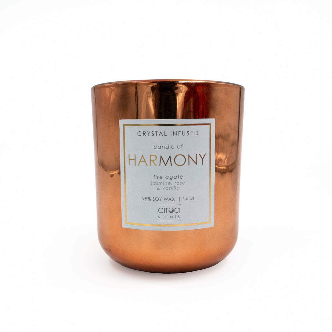 Aarom Jar Candle Jasmine Vanilla Rose Fragrance