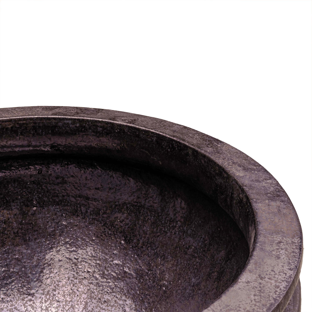 POOL GLAZED INSIDE BOWL