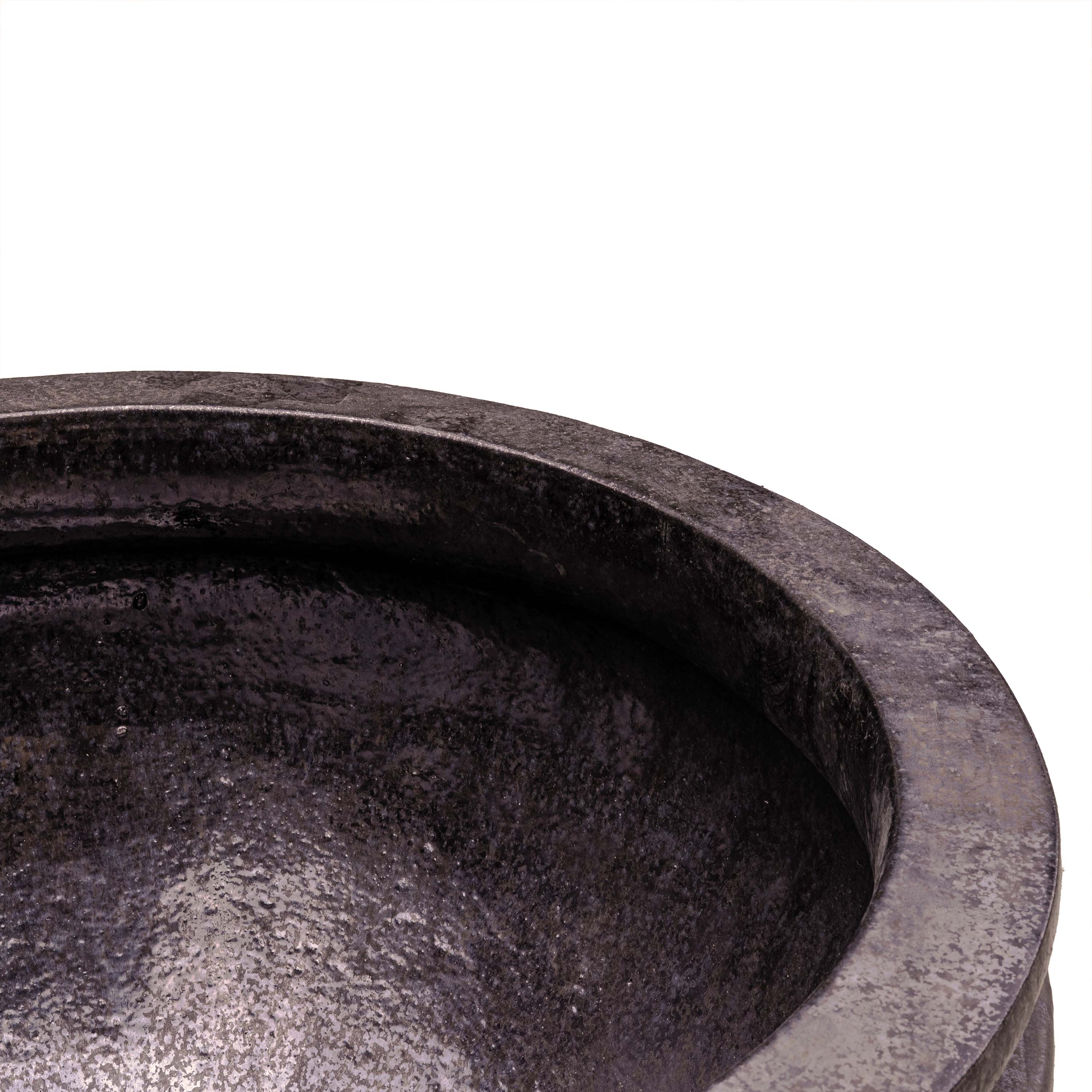 POOL GLAZED INSIDE BOWL