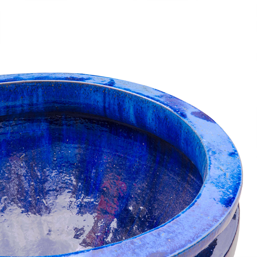POOL GLAZED INSIDE BOWL