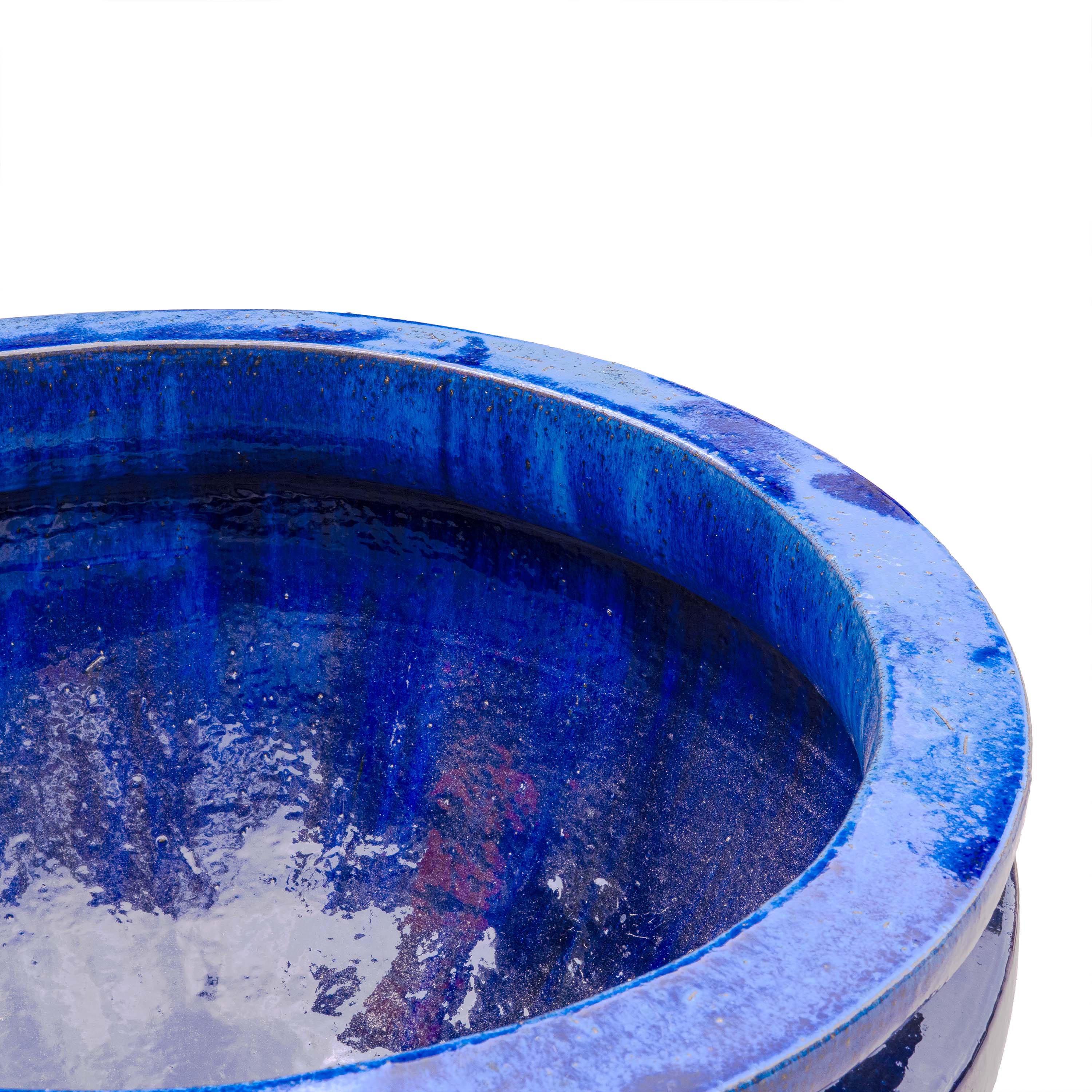 POOL GLAZED INSIDE BOWL
