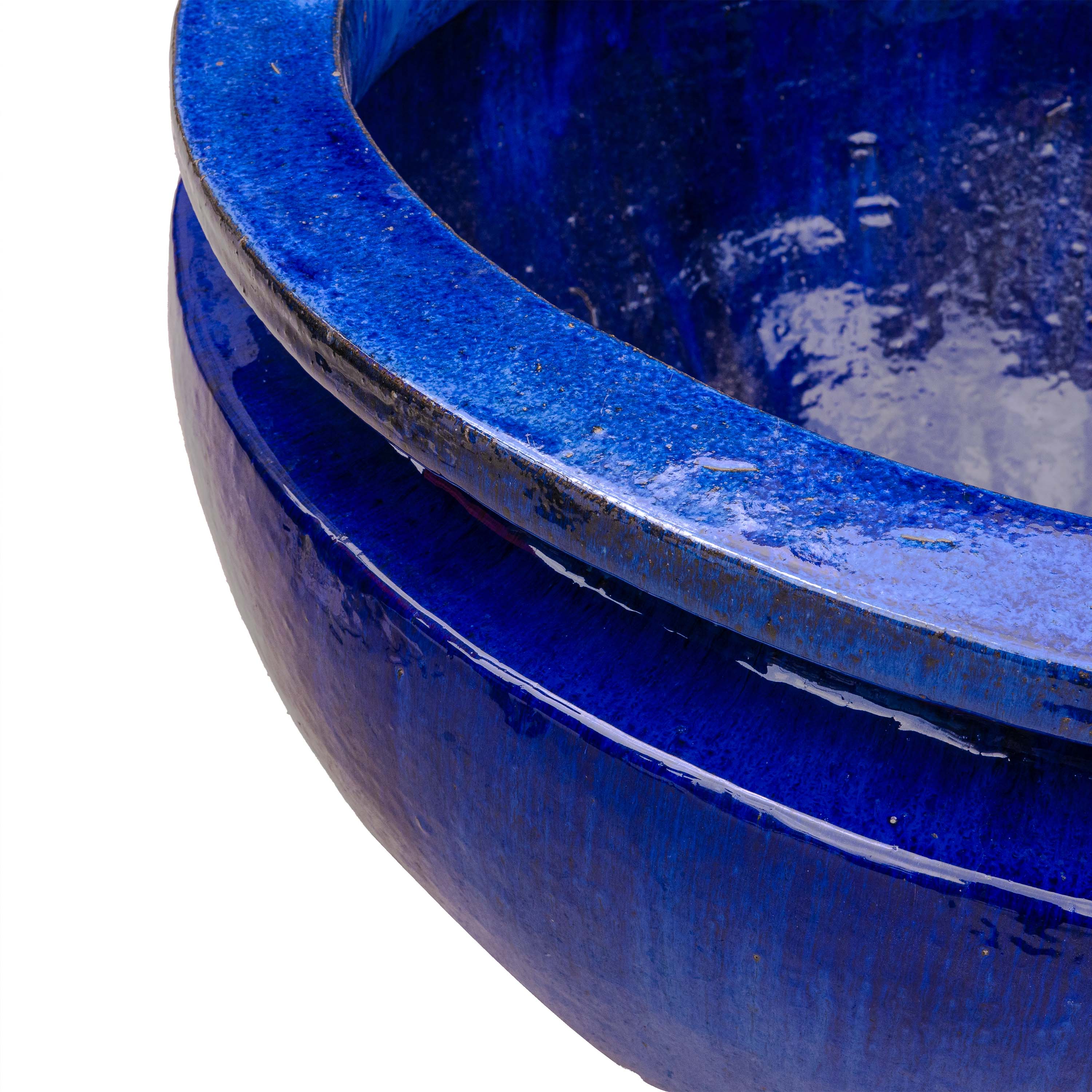 POOL GLAZED INSIDE BOWL
