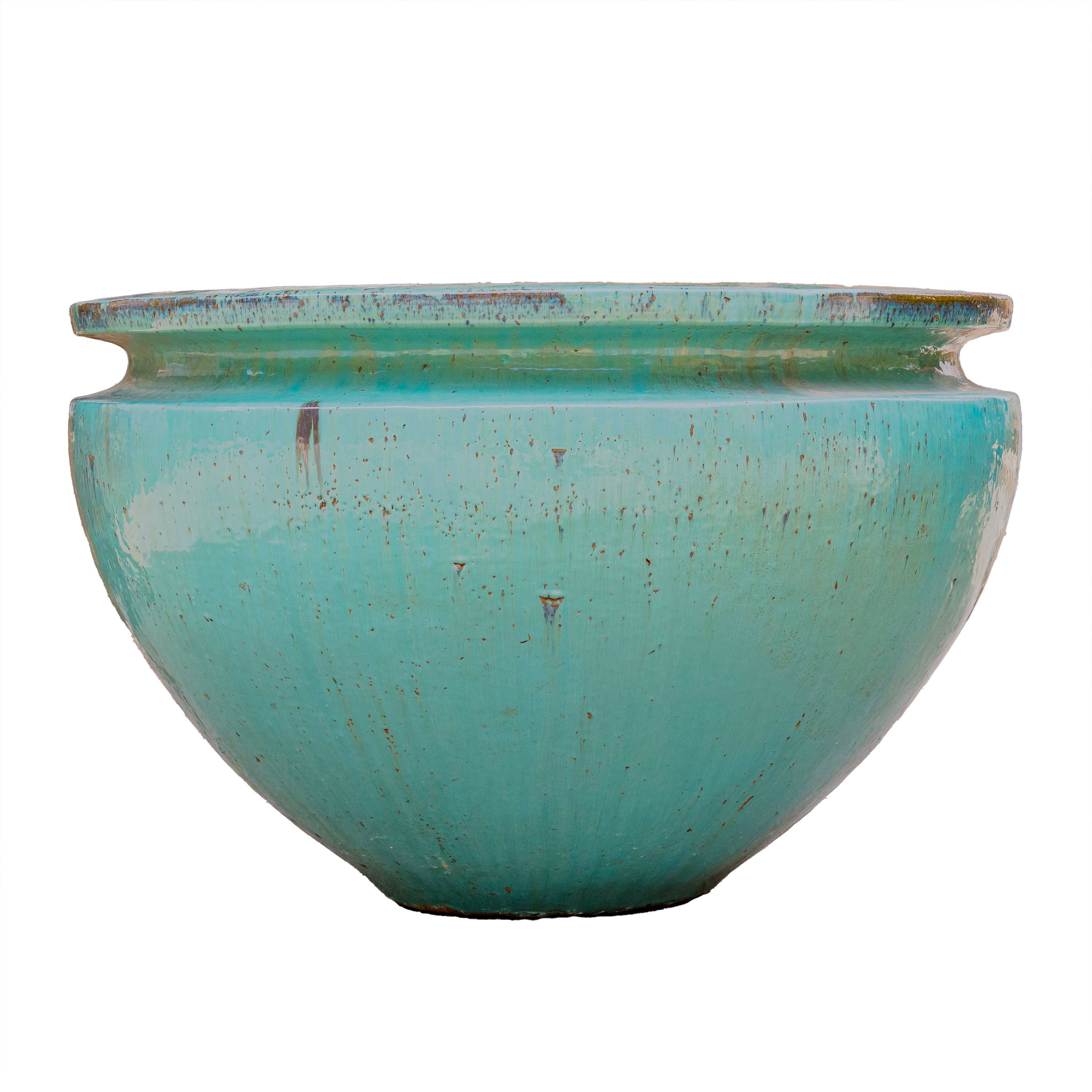 POOL GLAZED INSIDE BOWL