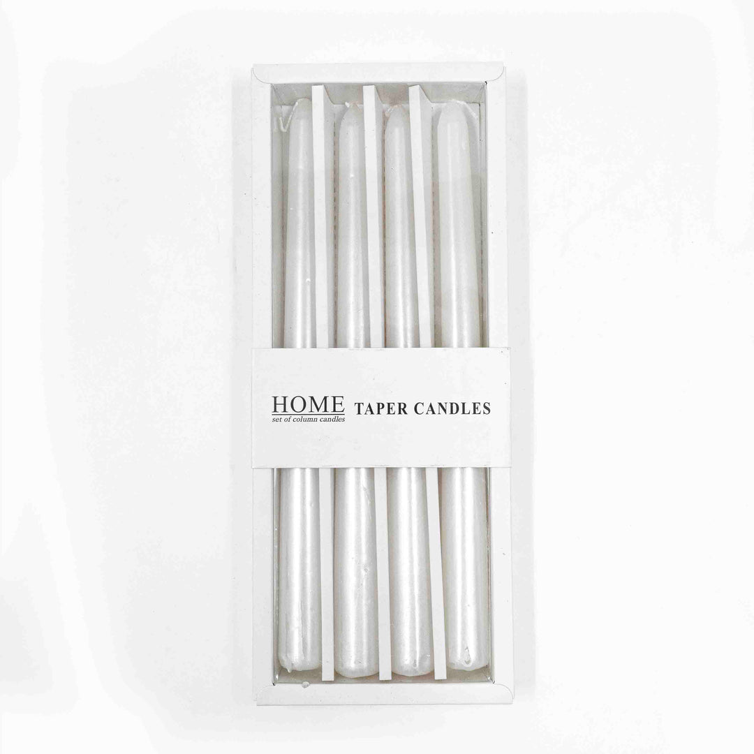 Illa Candles White (Set of 4)