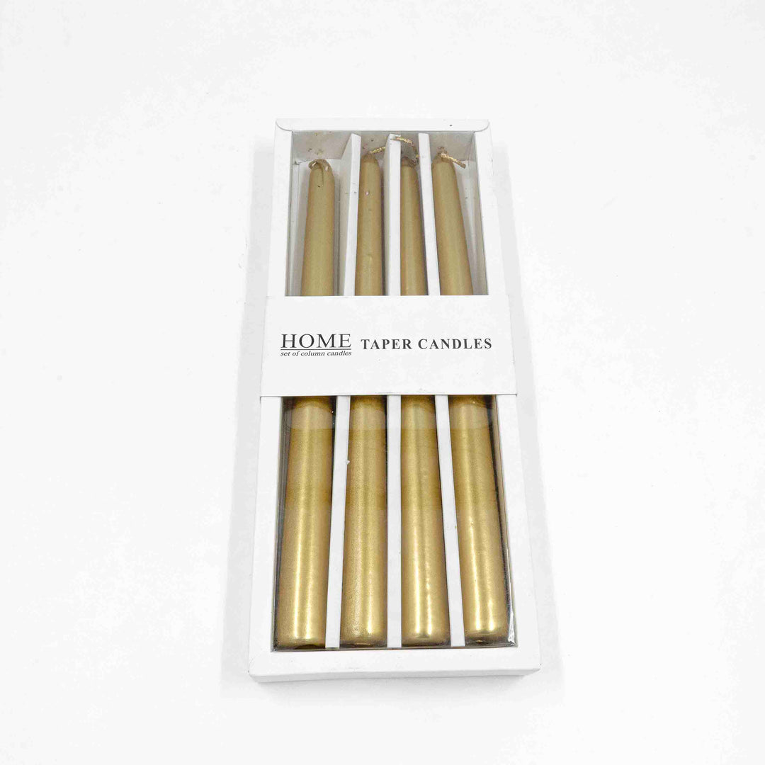 Illa Candles Gold (Set of 4)