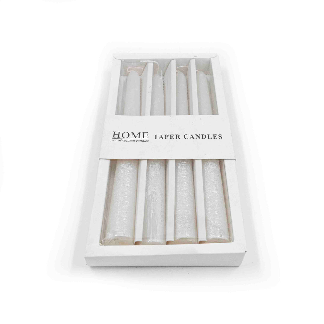 Illa Candles White (Set of 4)