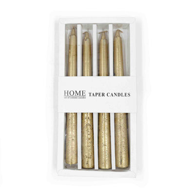 Illa Candles Gold (Set of 4)